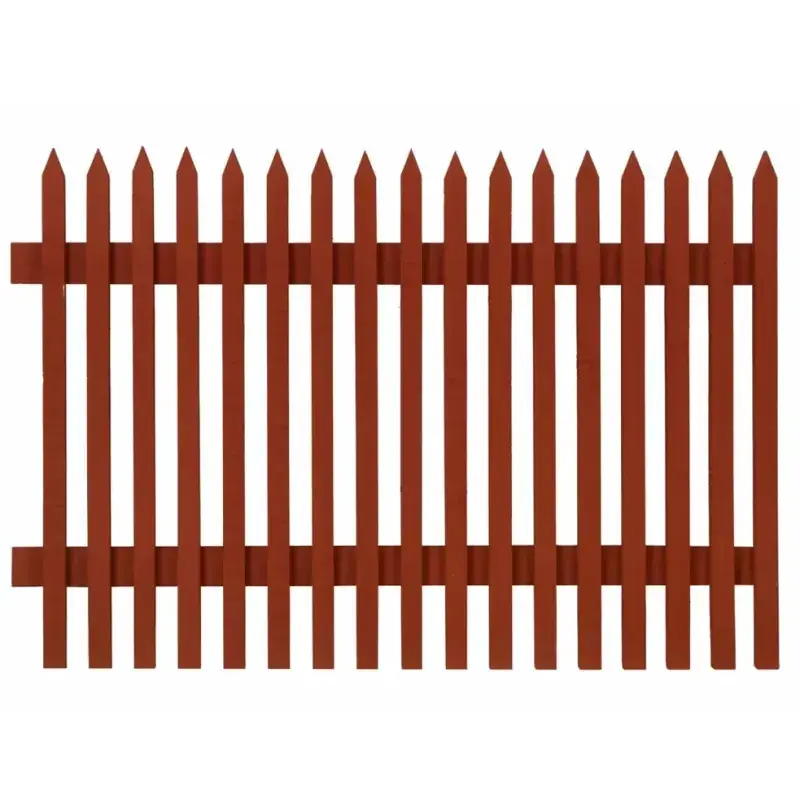 Falu Rödfärg Staket Tradition - Valmiiksi maalattu osio kuusi 1750 x 1180 mm Viikonlopputarjous