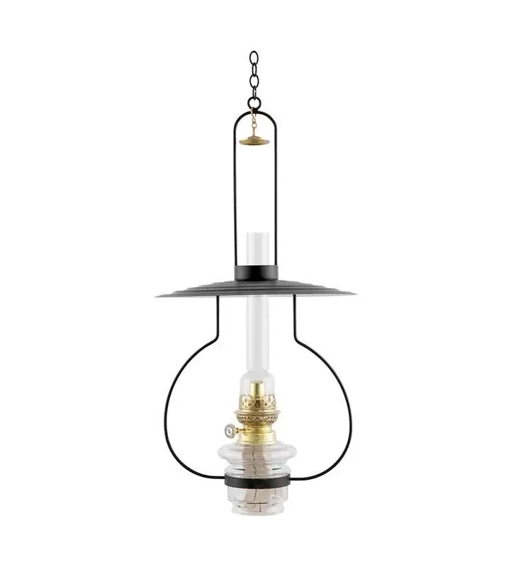 Petrol lamp - Lyckeby black/brass, ceiling Suoraan Valmistajalta