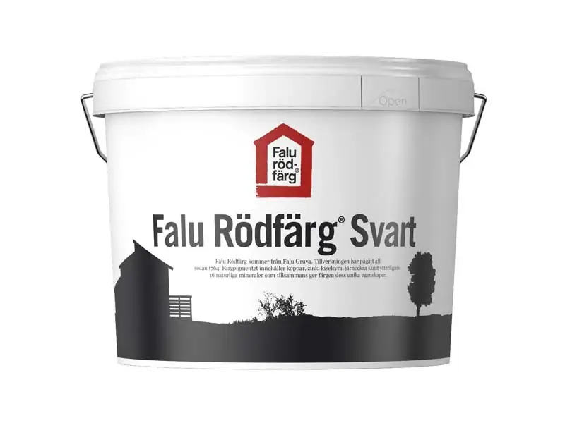 Superhinta Falu Punainen maali - Original Musta