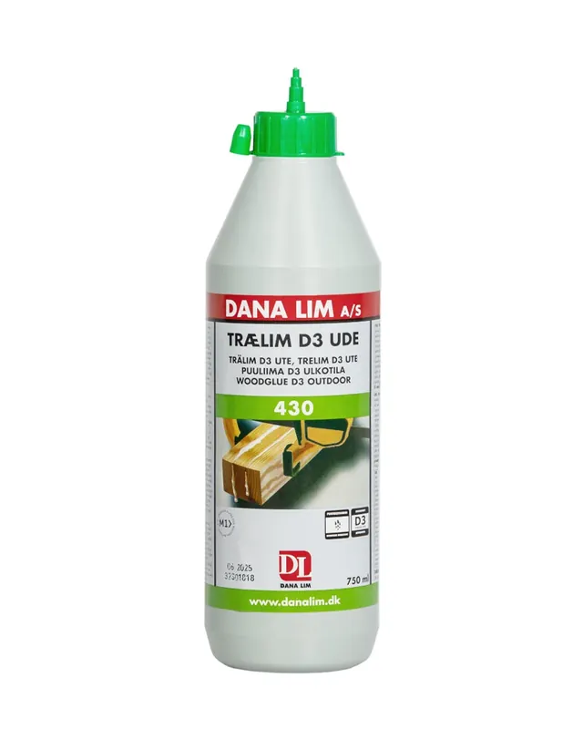 Puuliima ulkokäyttöön - 250 ml pullo Edullinen
