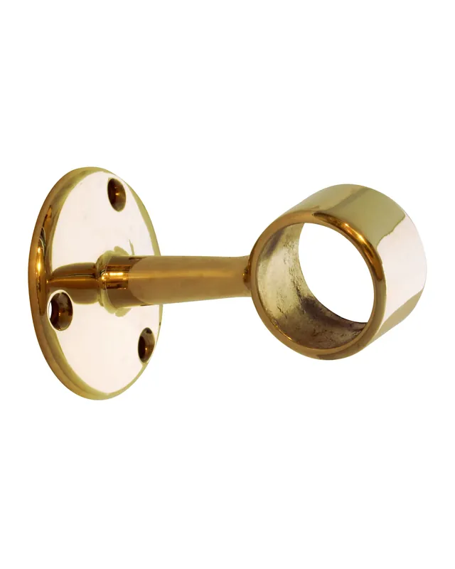 Putkenpidin Messinki - Putkikiinnike 25 mm, läpimenevä Älä Missaa