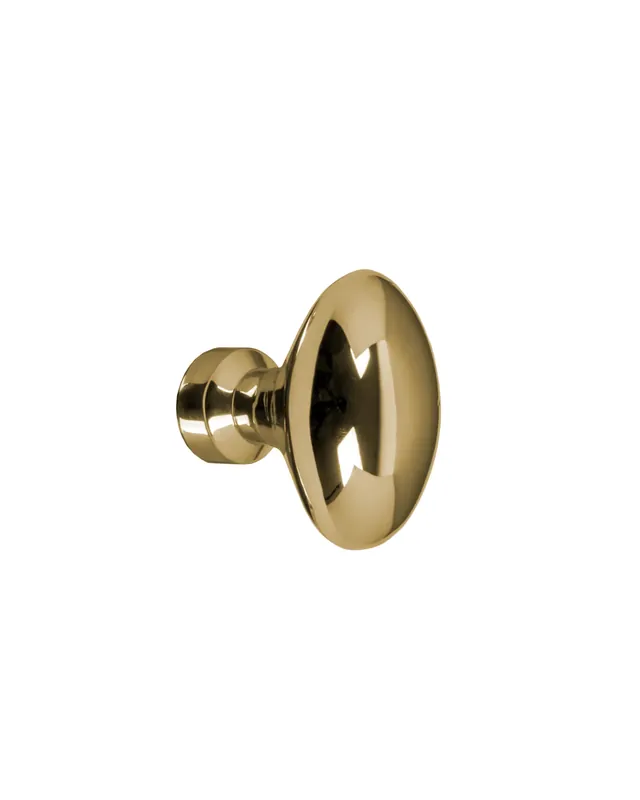 Nuppi - Ovaali messinki 30 mm Alennus