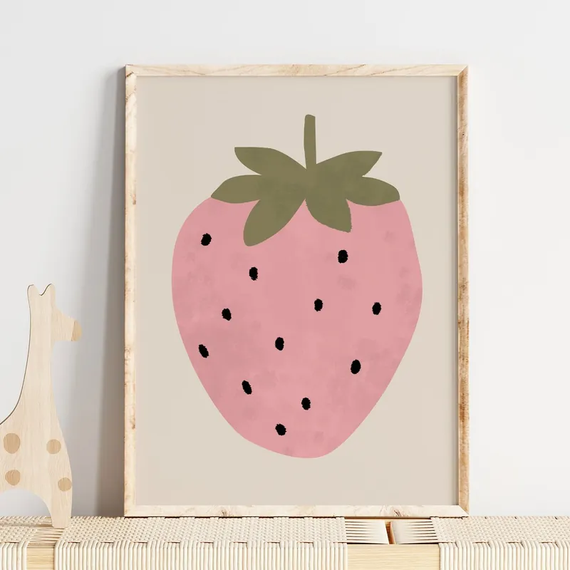 Pakollinen (Must-Have) Juliste - Mansikkataide