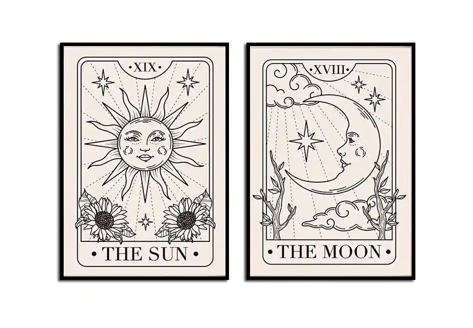 Tehdashinta The Sun and Moon Juliste - Sarja 2