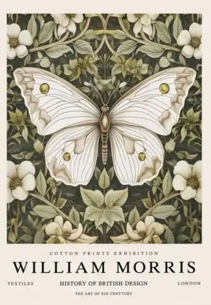Osta Verkossa William Morris Perhonen Juliste