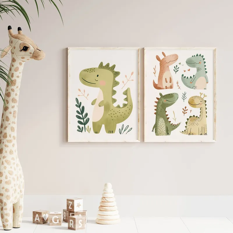 Löytö Juliste - Dinosaurusystävät / Sarja 2