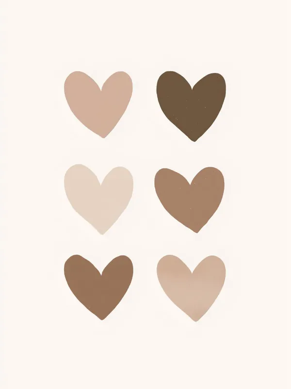 Juliste - Neutral Heart Design Kuuma Tarjous