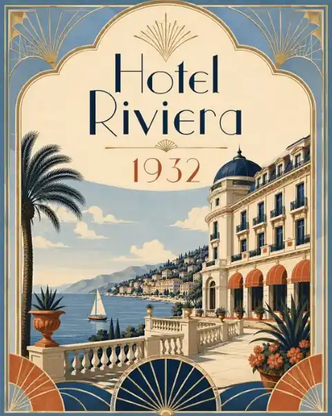 Kuuma Tarjous Poster - Hotel Riviera 1932