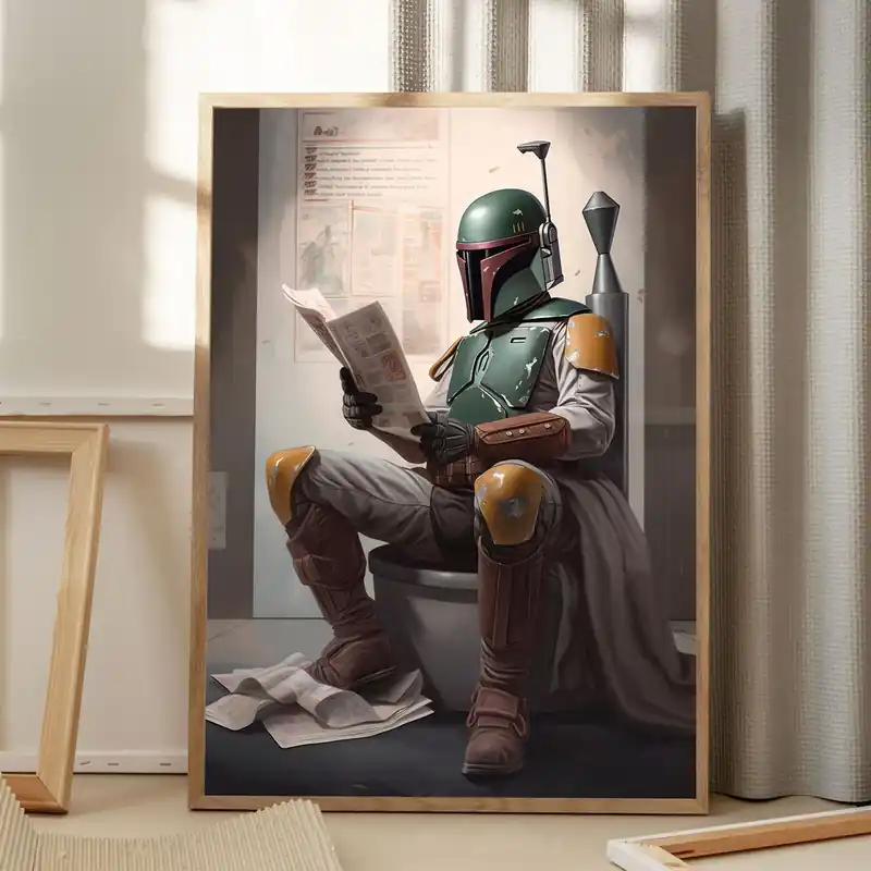 Star Wars Boba Fett Juliste Halpa Hinta