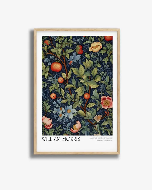Sertifioitu William Morris Juliste