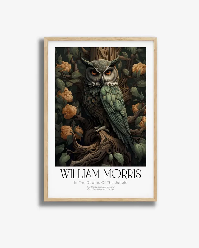 William Morris Pöllö Taidejuliste Osta Verkossa