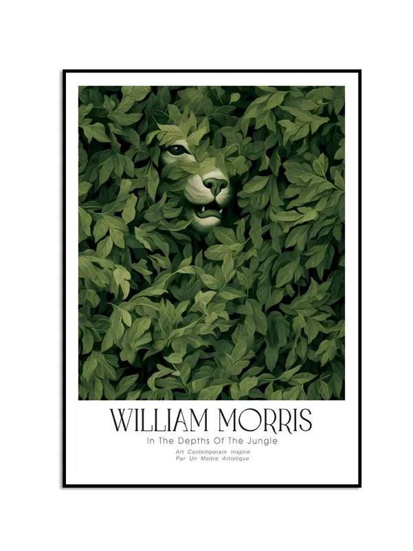 Älä Missaa William Morris Viidakkojuliste
