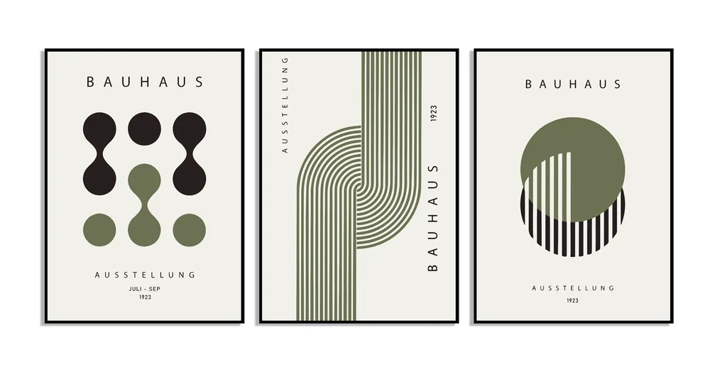 Bauhaus Taide Seinajuliste - Sarja 3 Ajankohtainen