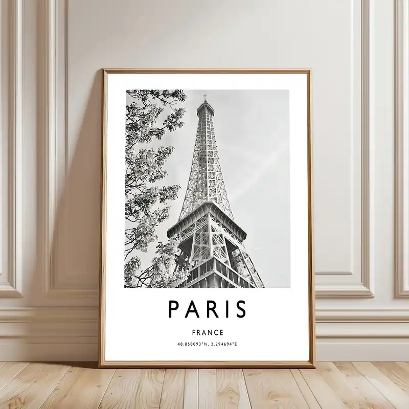 Eiffel-torni Pariisi Juliste Osta Tänään