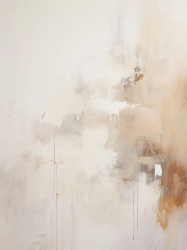 Juliste - Abstrakti Beige Taideteos Lähetetään Heti