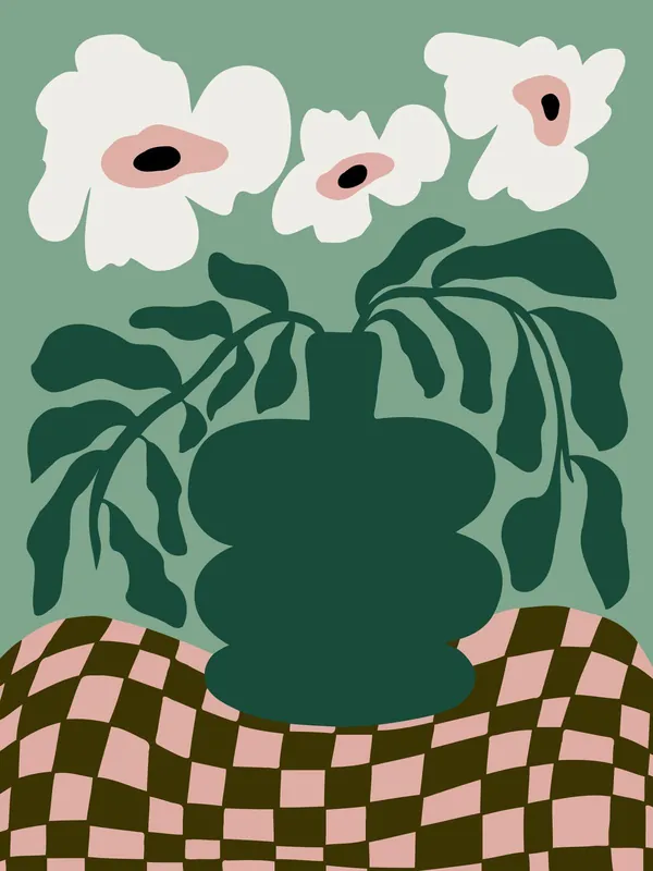 Kausialennus Juliste - Kukka-Maljakko