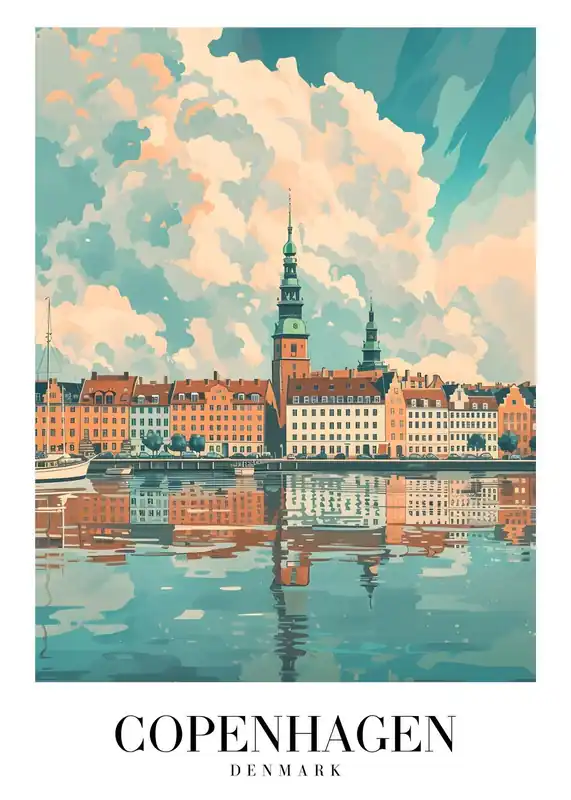 Bestseller Juliste - Kööpenhamina Tanska