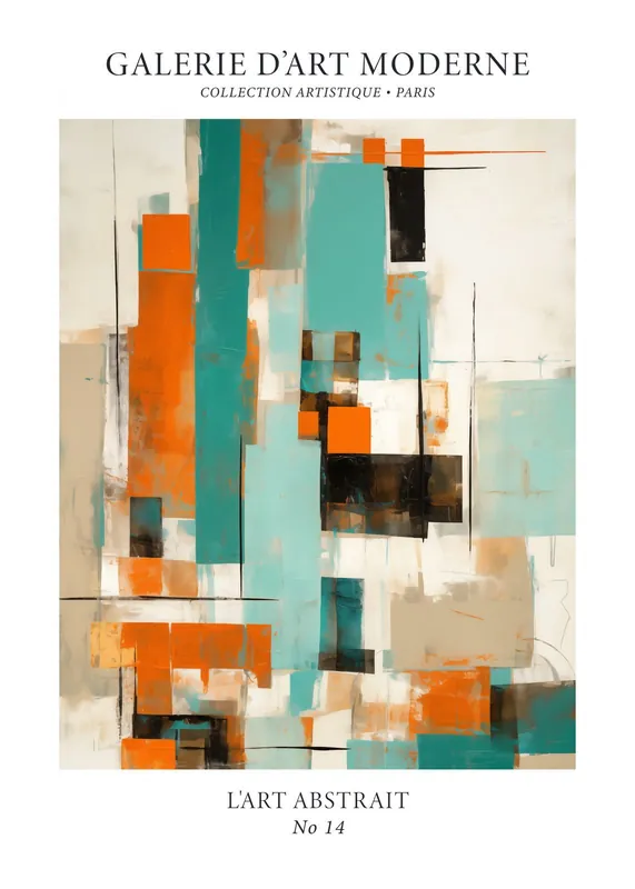 Juliste - L‘Art Abstrait No 14 Suoraan Valmistajalta