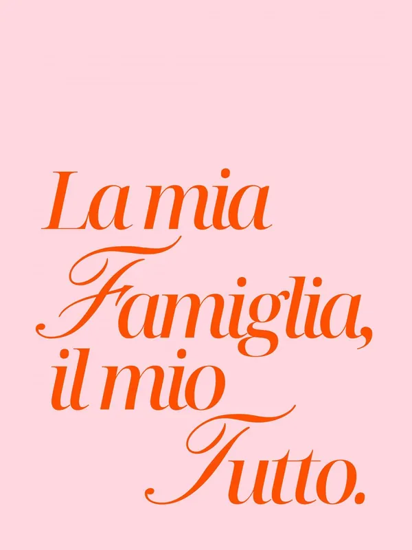 Uutuus Juliste - La Mia Famiglia