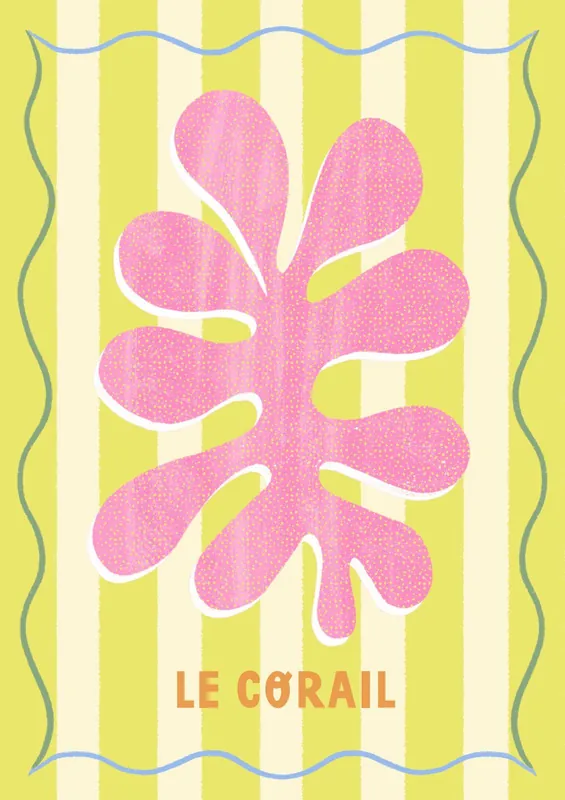 Loppuunmyynti Juliste - Le Corail