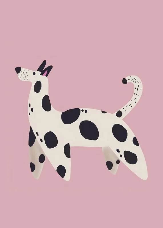 Tilaa Heti Juliste - Leikkisä Dalmatialainen