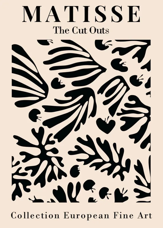 Juliste - Matisse Cut Outs Korkea Laatu
