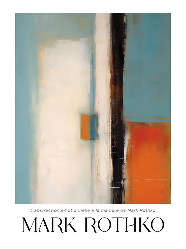 Juliste - Mark Rothko Abstraktio Älä Missaa