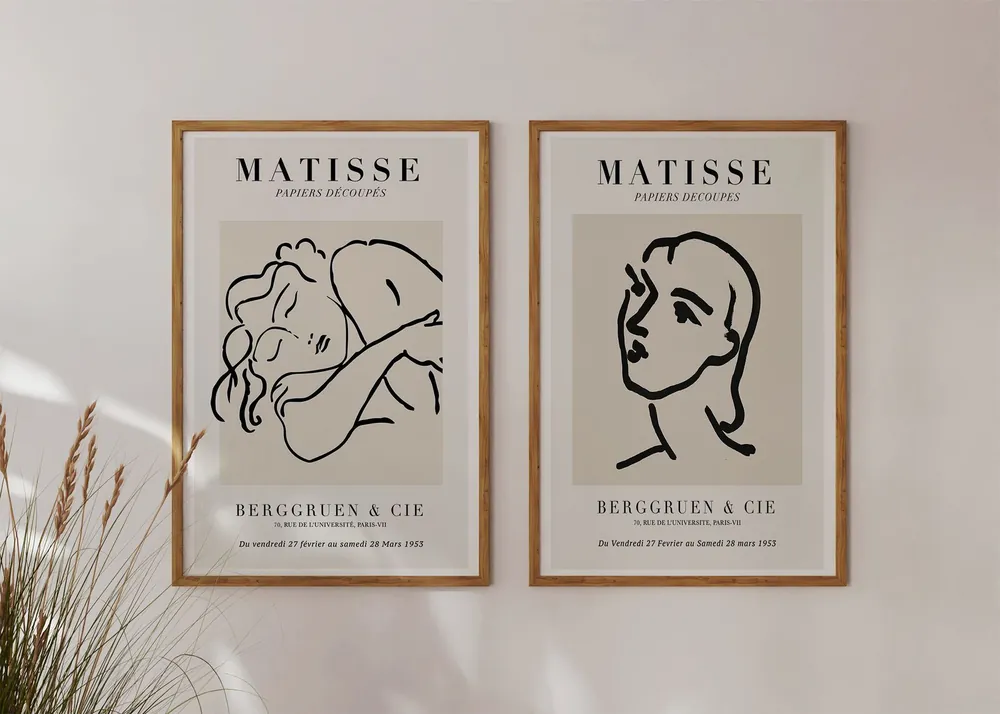 Juliste - Matisse-taidetta / Setti 2 Uusi Kokoelma