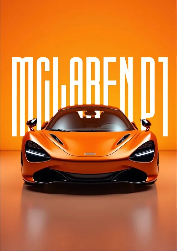 Juliste - McLaren P1 Eniten Myyty