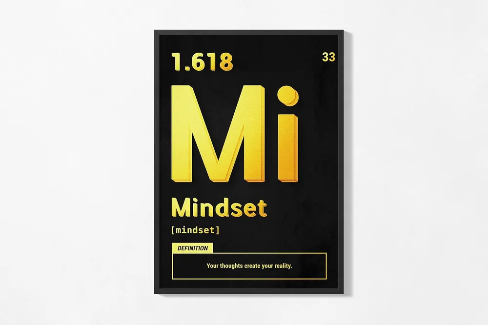 Juliste - Mindset Flash-Tarjous
