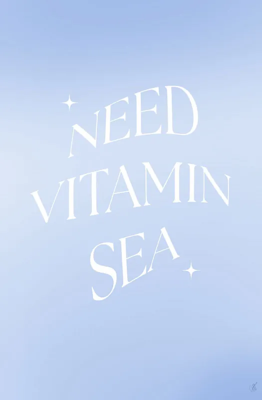 Juliste - Need Vitamin Sea Löytö