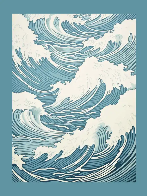 Tilaa Heti Juliste - Ocean Wave Art