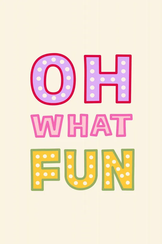 Osta Tänään Juliste - Oh What Fun