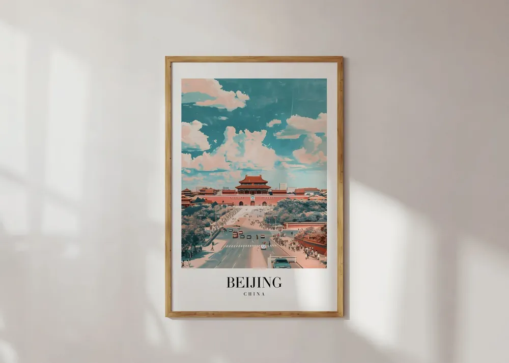 Heti Saatavilla Juliste - Peking Kiina
