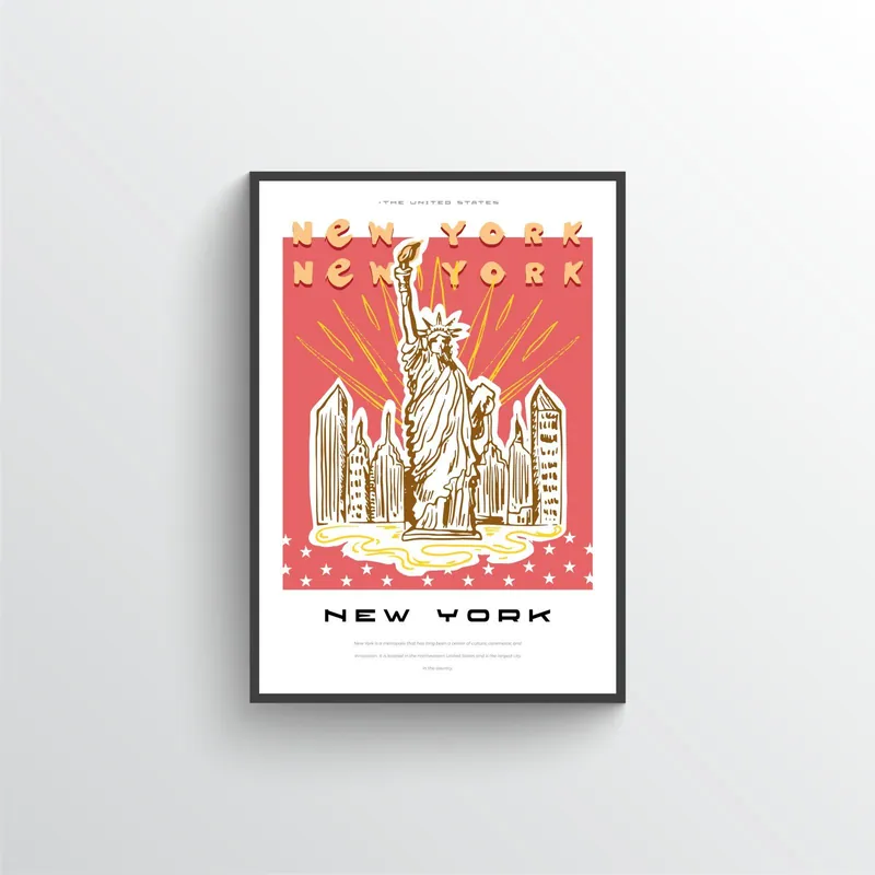 Poisto New York City Juliste