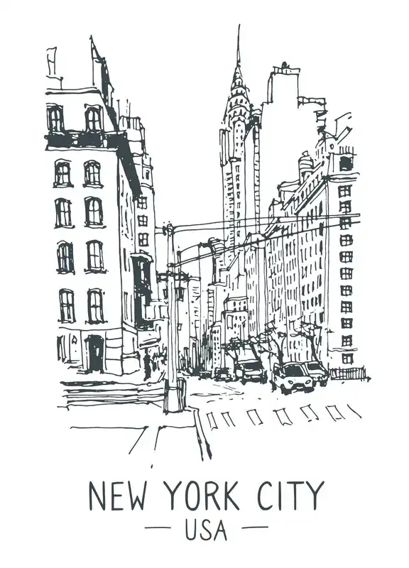 Tehdashinta New York City Juliste