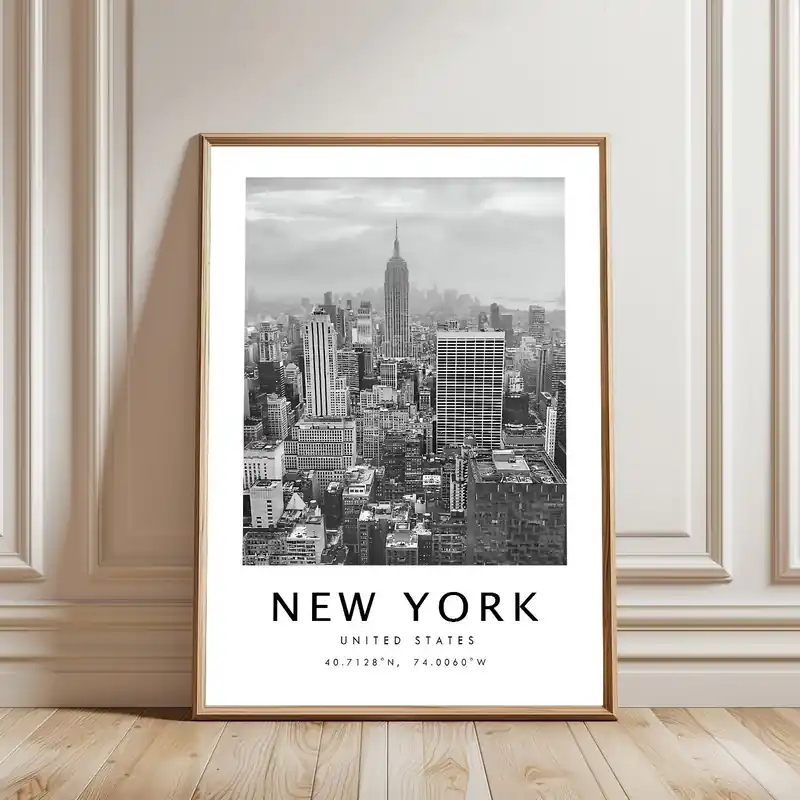 Osta Tänään New York City Skyline Juliste
