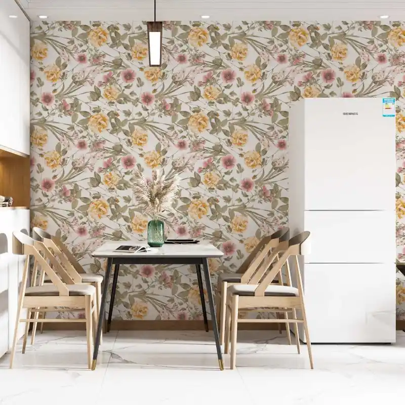 Edullinen Hinta Tapetti - Kukkainen Eleganssi