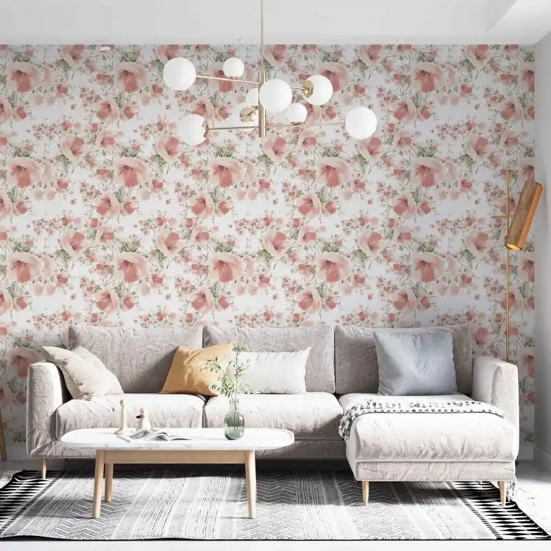 Tapetti - Tyylikäs Kukka Blooms Tilaa Heti
