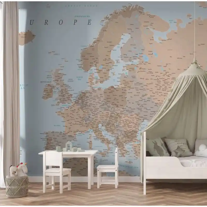 Alennettu Hinta Tapetti – Euroopan vintagekartta