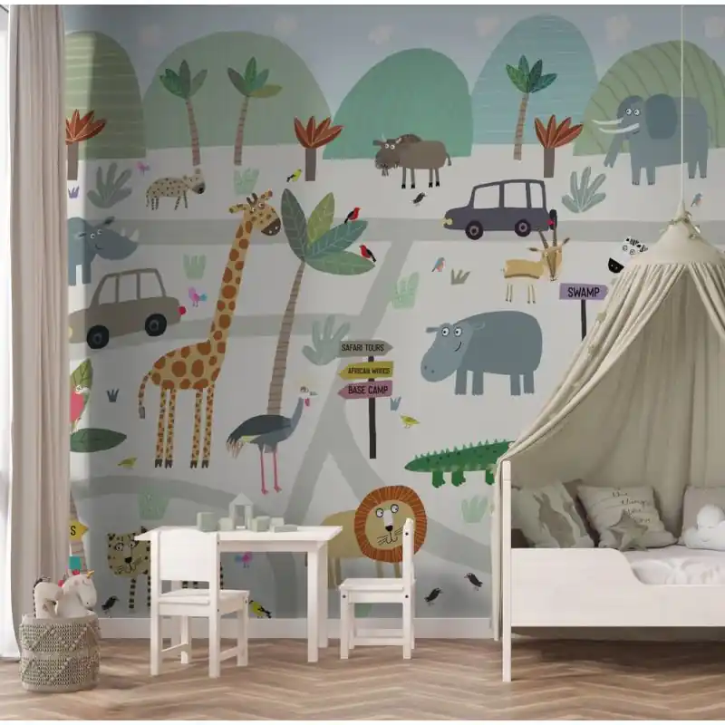 Alennettu Hinta Tapetti – Safarikartta