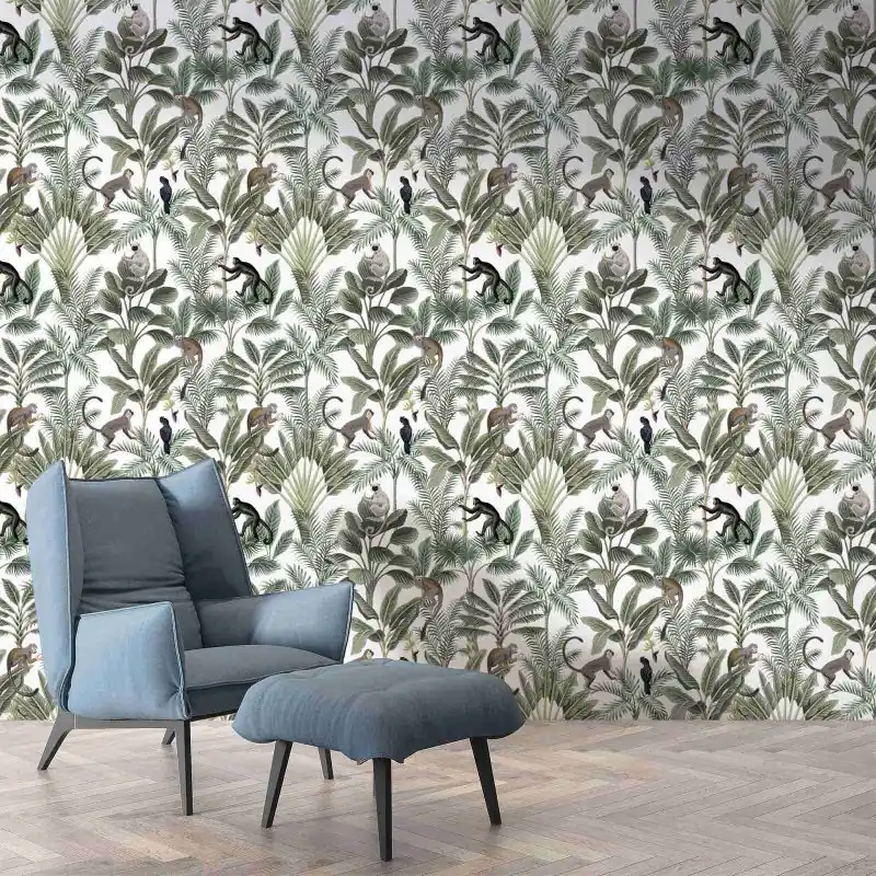 Tilaa Nyt Wall Paper - Trooppinen Viidakkoteema
