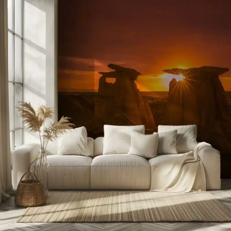 Superhinta Wallpaper - Majestic Sunset Landscape