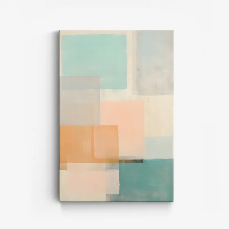 Abstrakti Geometrinen Canvas Taide Rajoitettu Tarjous