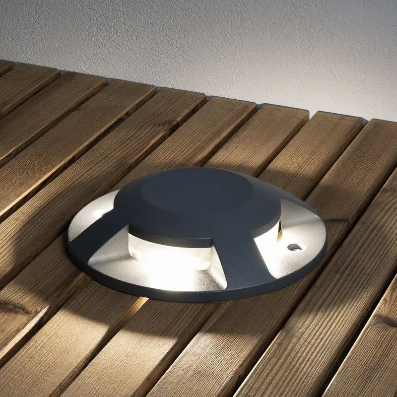 Tilaa Nyt LED-maavalaisin Konstsmide 7878-370 Ø200 mm antrastiitti LED 12W