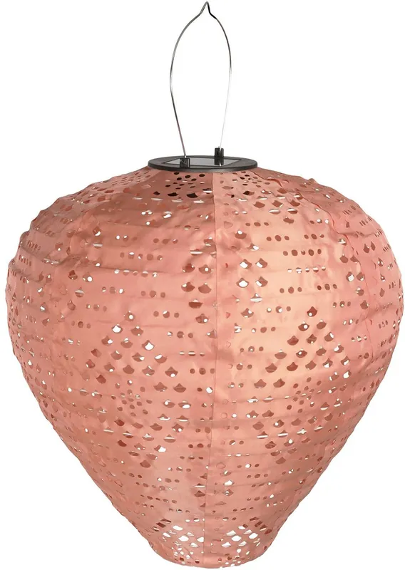 Älä Missaa LED-aurinkokennolyhty House Nordic Greatham, IP44, roosa