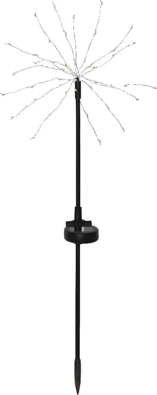 Aurinkokennovalopuu Star Trading Firework 2kpl 60cm musta Edullinen Hinta