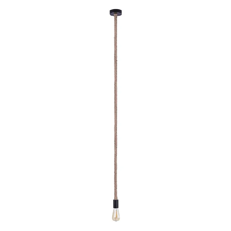 Viimeinen Mahdollisuus Riippuvalaisin Globo Ulleu Ø10cm 60W ruskea