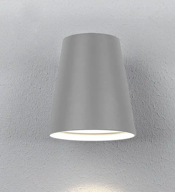 LED-seinävalaisin Hide-a-lite Cone XL 3000K harmaa Tilaa Nyt