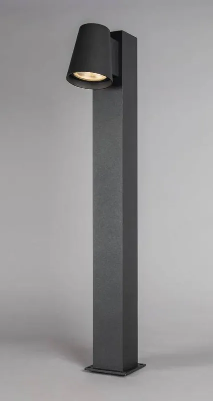 LED-pollarivalaisin Hide-a-lite Cone Pillar 3000K antrasiitti Alennettu